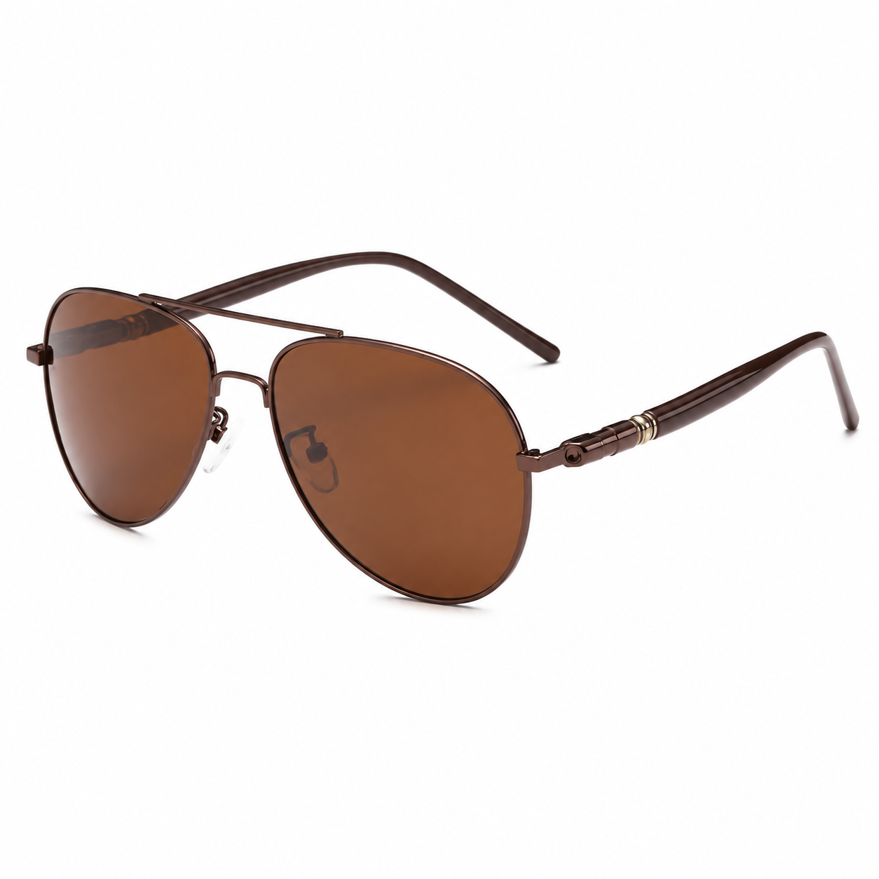 Óculos aviador ICEMAN 468 marrom